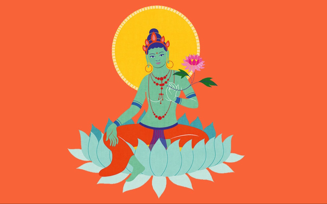 绿度母唱诵 丁夏人声原创,帮助静心,去除杂念98