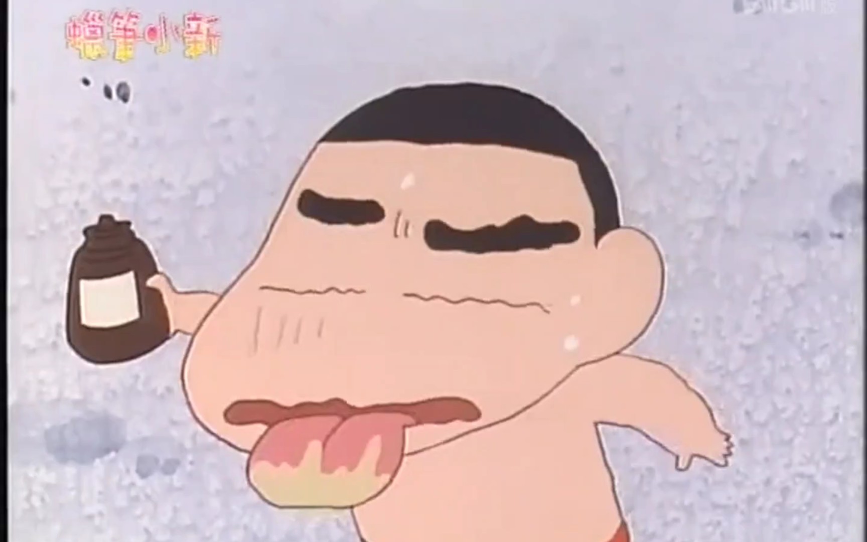 小新:妈妈的防晒油真难喝