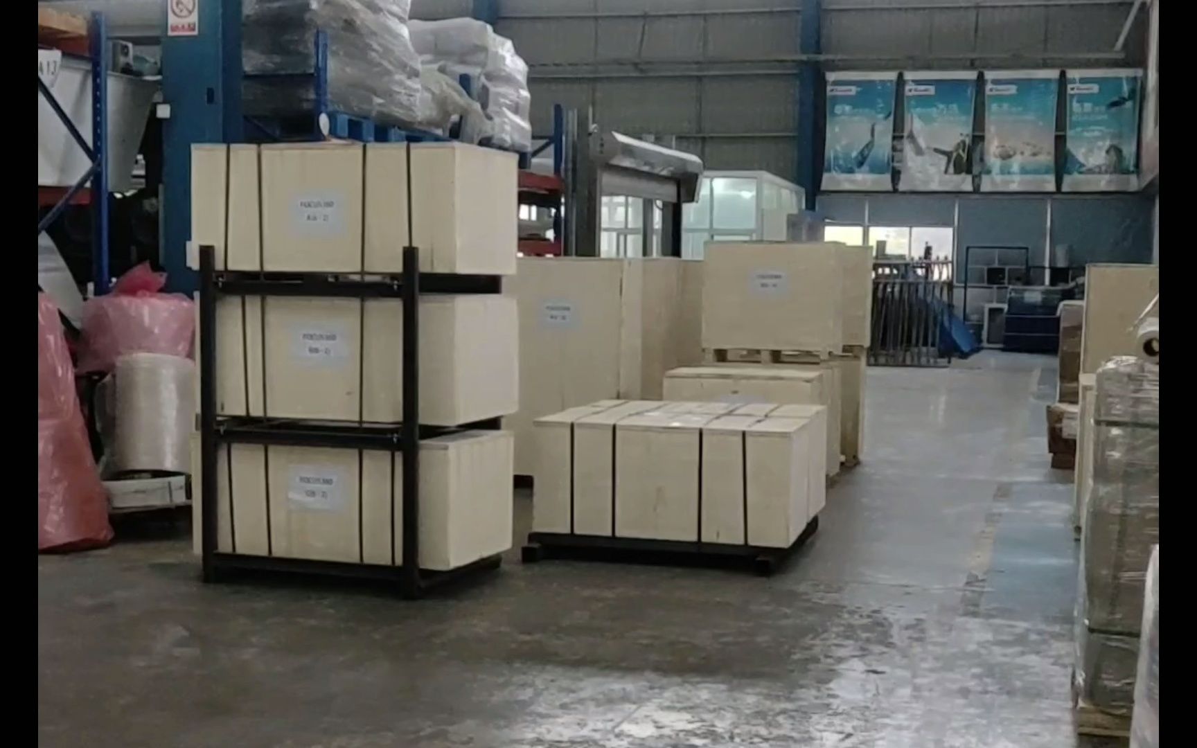 电脑洗车机工厂是这样打包装货发往世界各地的