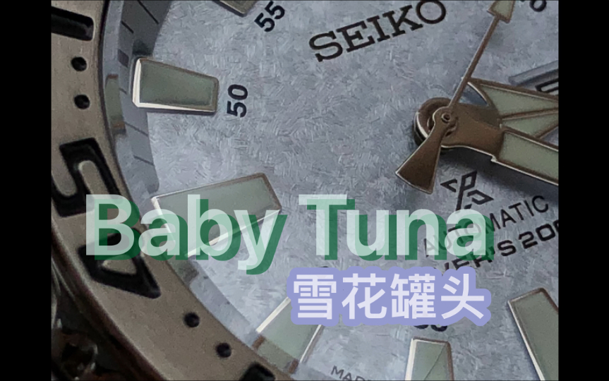 SEIKO BabyTuna 精工机械表 潜水表 雪花罐头 sbdy053 4r35哔哩哔哩bilibili