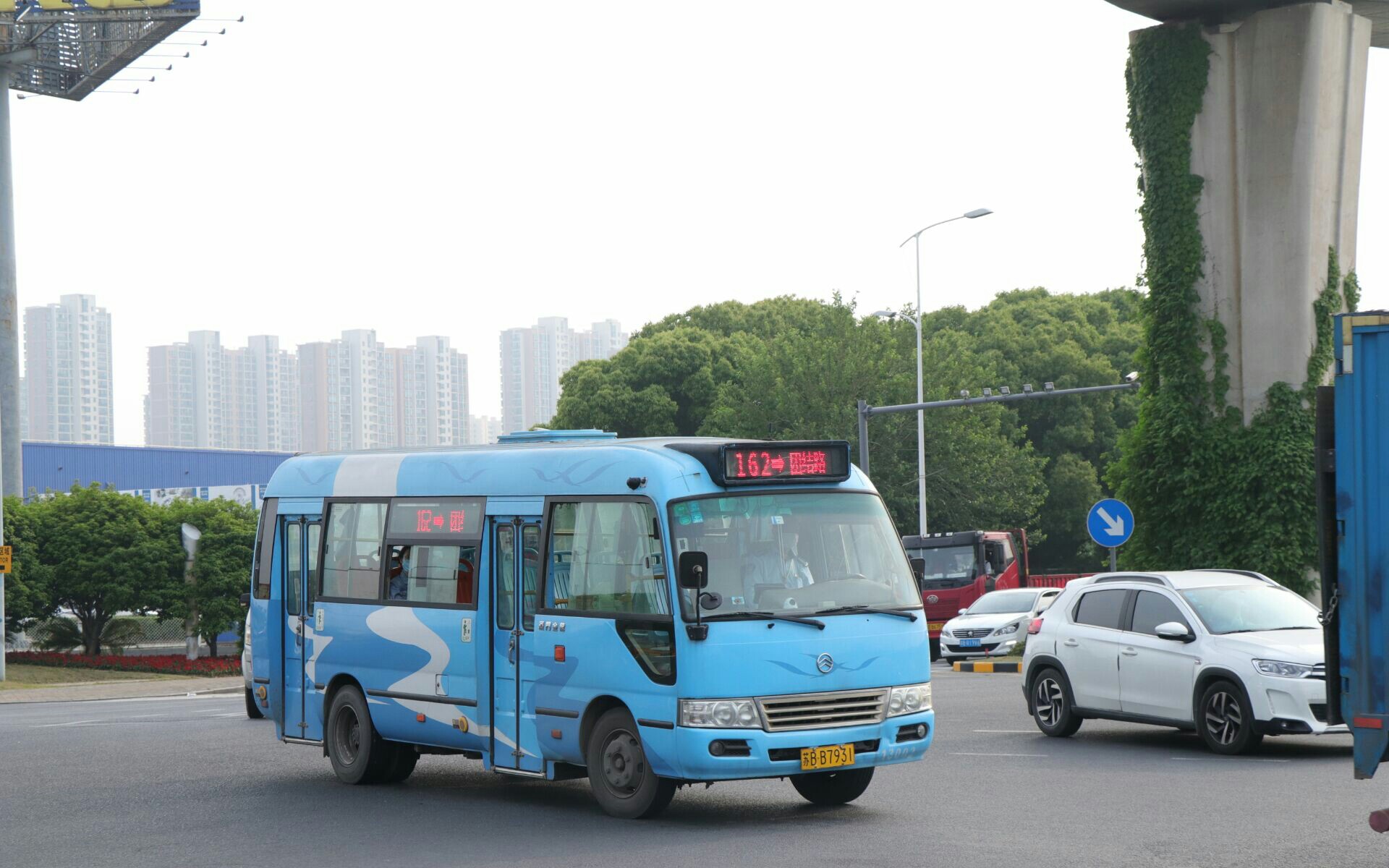 【借车+临时改线预警】【梅村及16x家族收官】无锡公交162路pov 团结路(先锋路)公交梅村总站哔哩哔哩bilibili