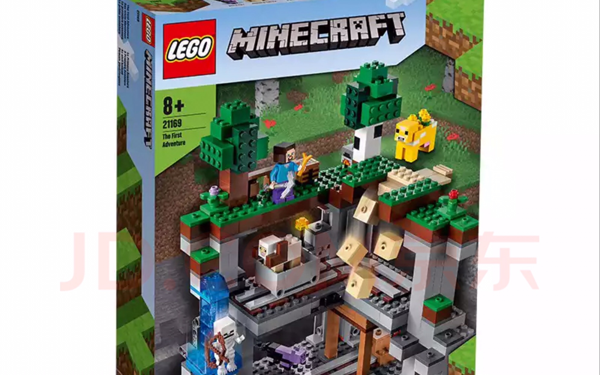 乐高lego21169我的世界系列初次冒险2021年速拼评测