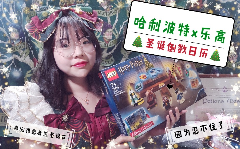 【短歌开箱】哈利波特x乐高圣诞倒数日历| Lego75964哔哩哔哩bilibili