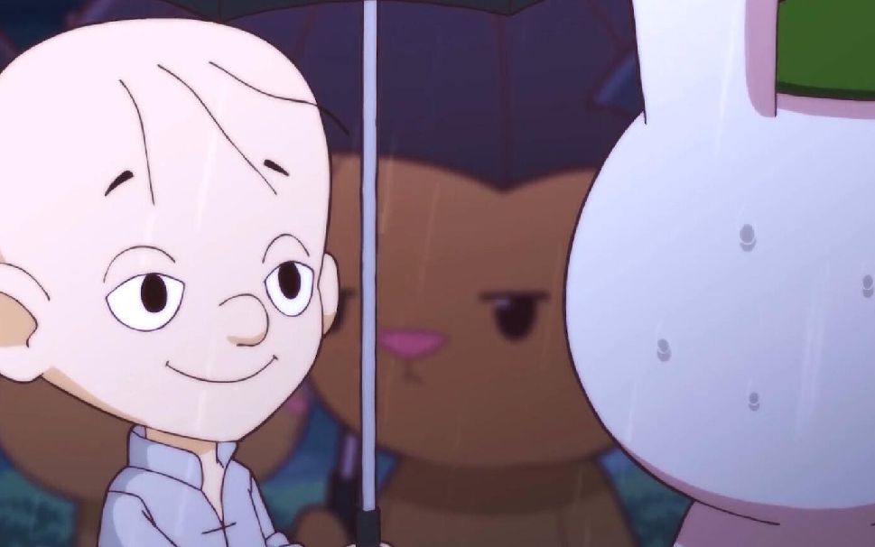 毛熊解体,兔子安慰大毛二毛,没想到还有个三毛#那兔 #二次元