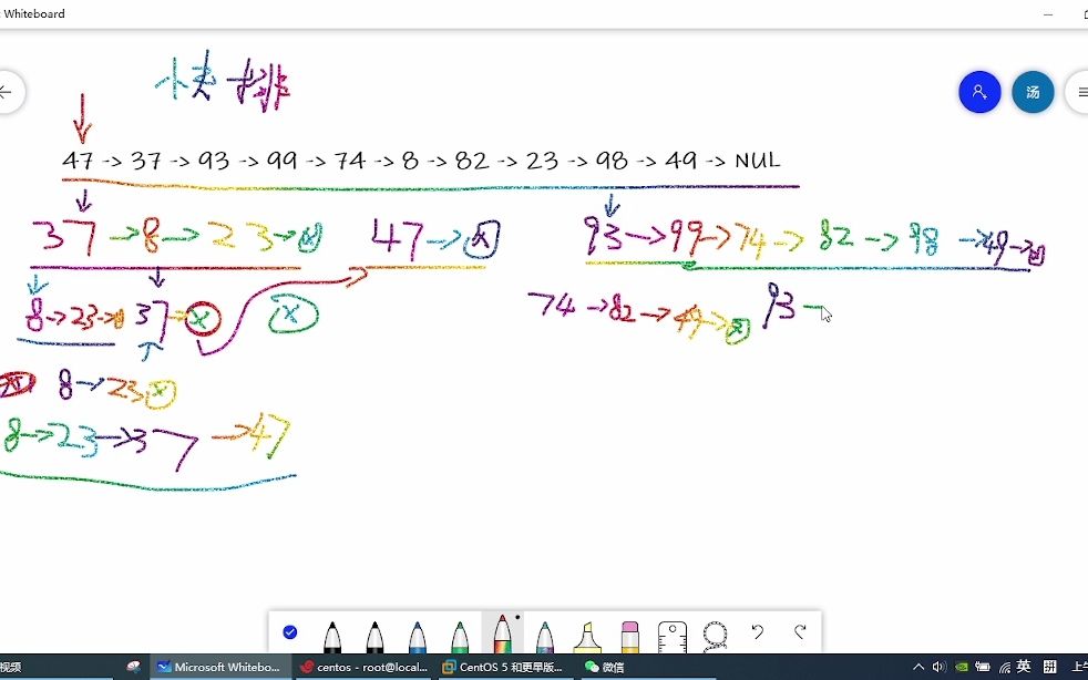 C 语言 单链表 快速排序哔哩哔哩bilibili