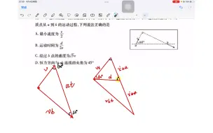 Download Video: 矢量三角形对于斜抛运动的妙用