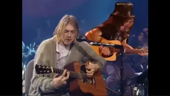 Descargar video: Nirvana - Sweet Child O Mine (MTV Unplugged 1993) (Ft. Slash)