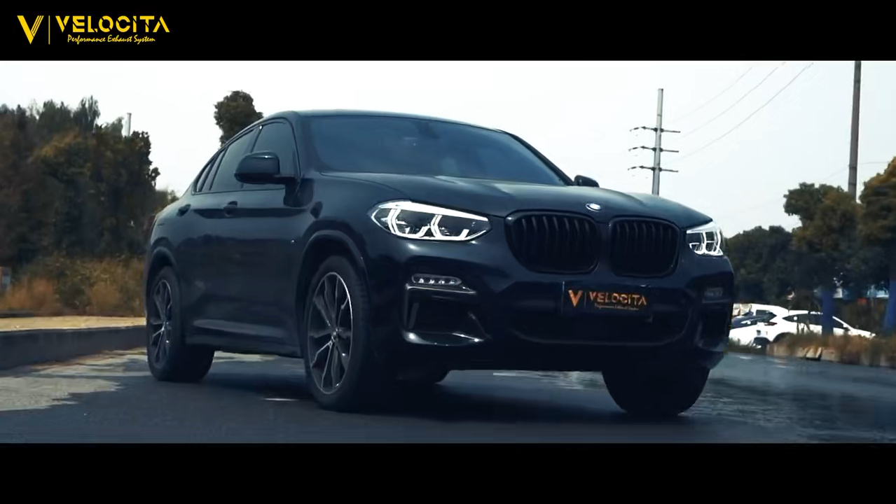 宝马x4改装velocita-ve中尾段排气