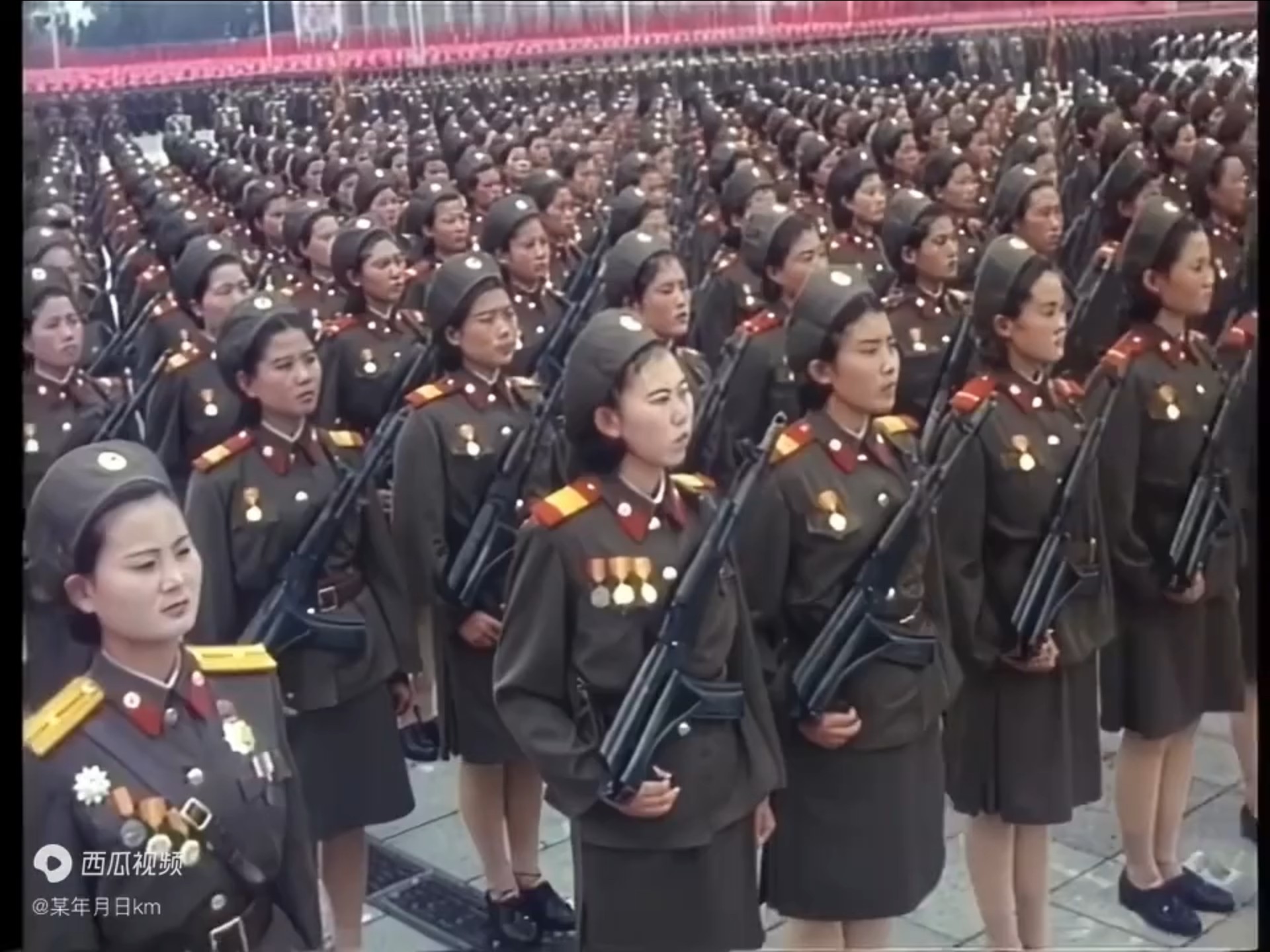 朝鲜建国55周年阅兵仪式