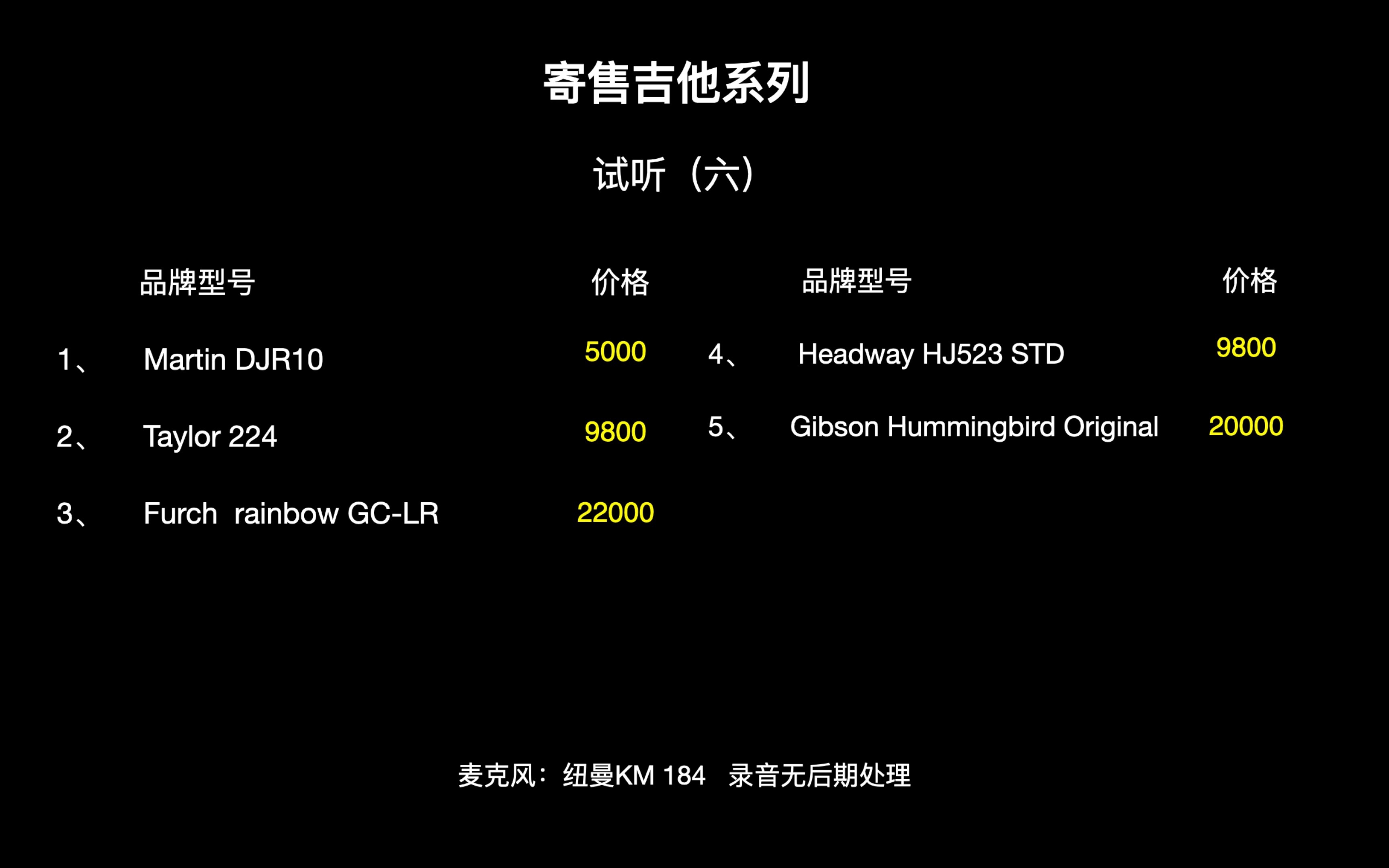 【二手吉他试听第六期】专业的二手吉他买卖平台,专业,认真,负责~希望你可以选择到合适自己的二手吉他哔哩哔哩bilibili