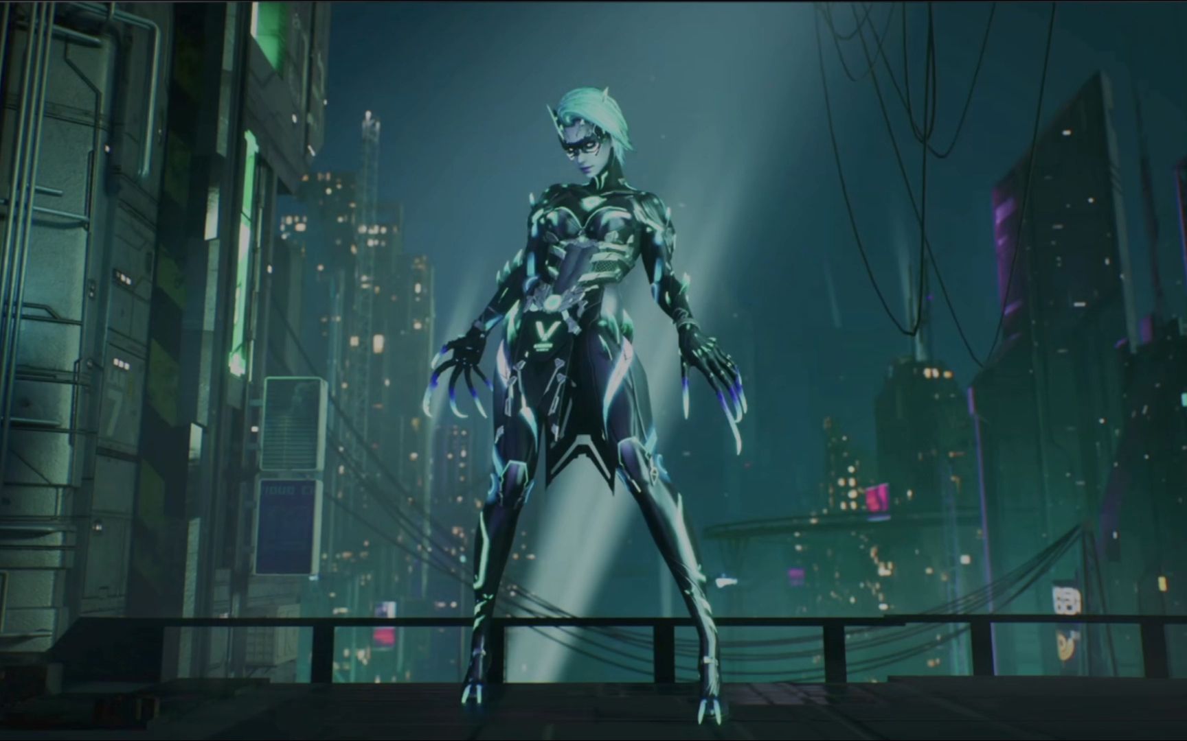 cfhd体验服 爆料妖姬首款传奇皮肤 暗夜猫女cg动画