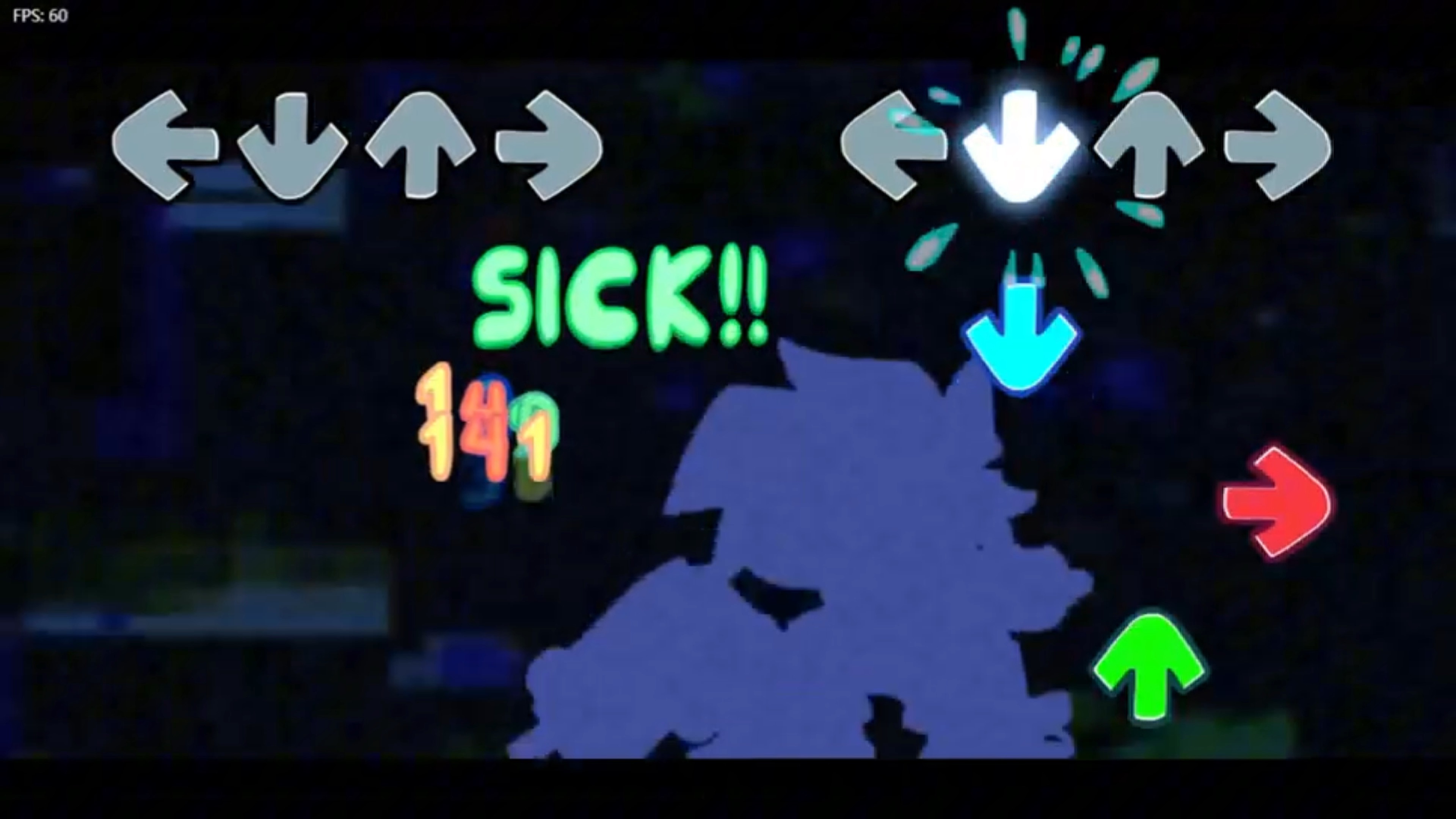 第二首歌双子素材打完啦!又是0miss!