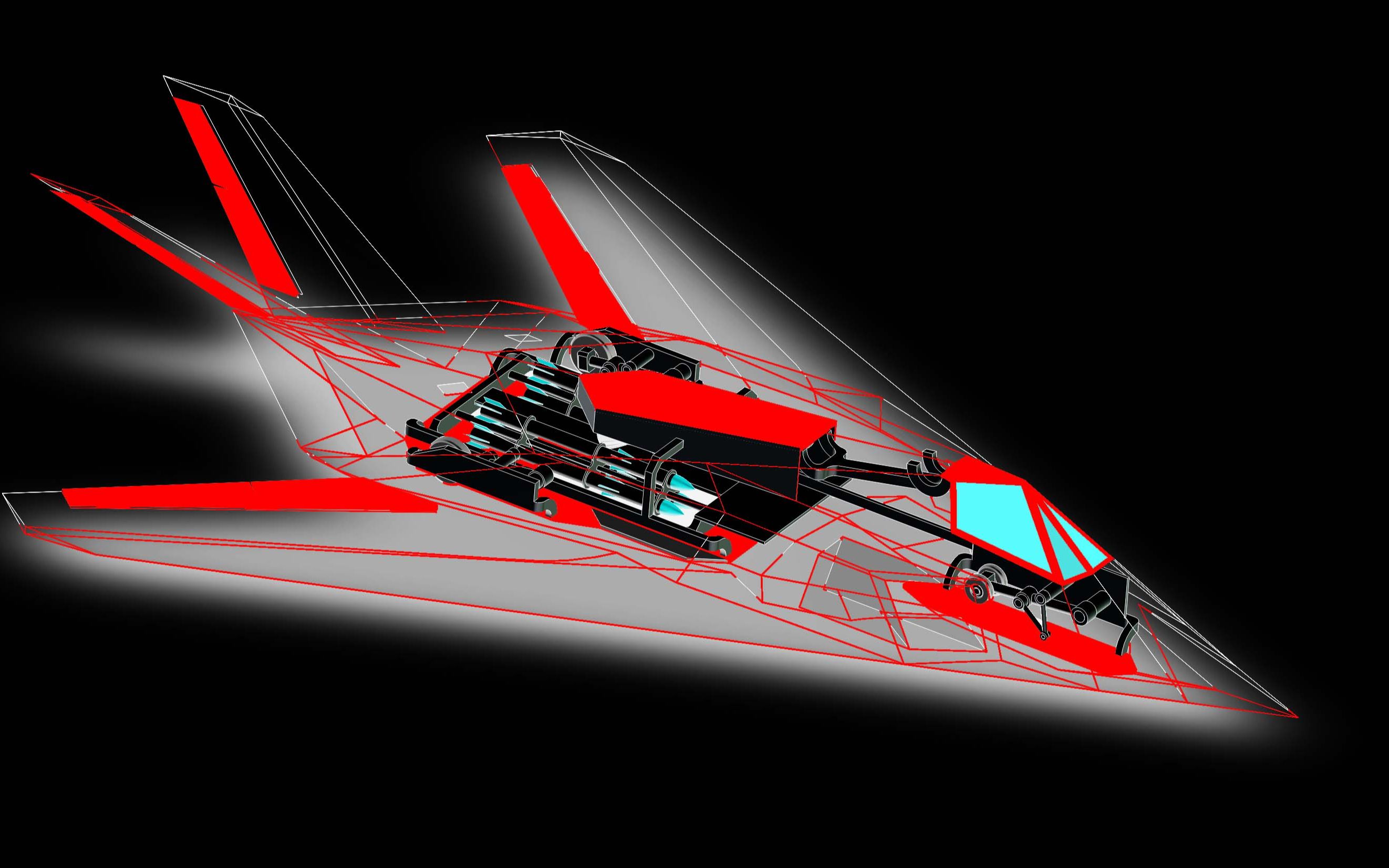 【盘模型】——f117隐形战机玩具模型分享_哔哩哔哩 (゜-゜)つロ 干杯