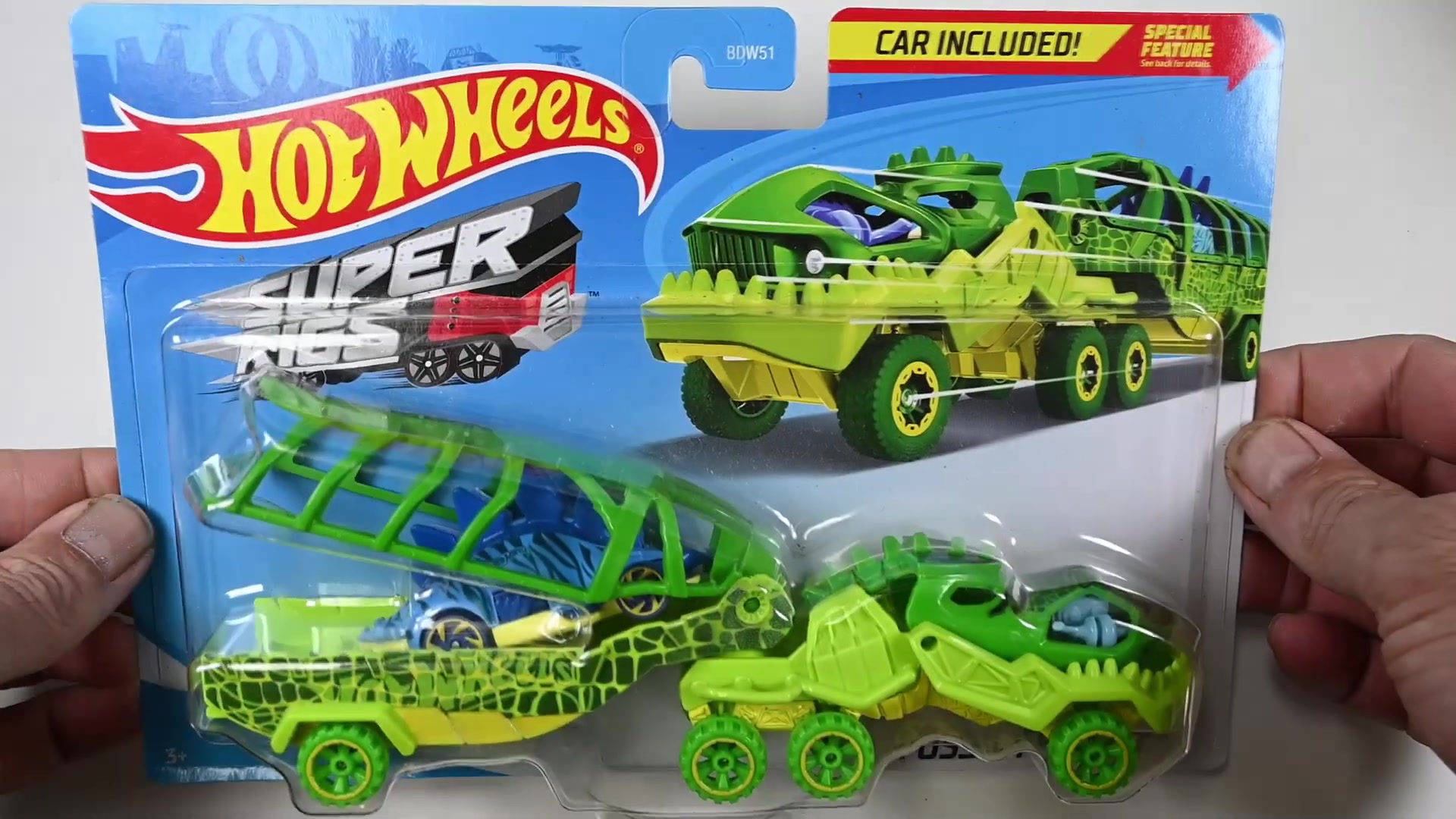 风火轮恐龙运输车 拖头 拖车 超酷改装 全纪录 无言版