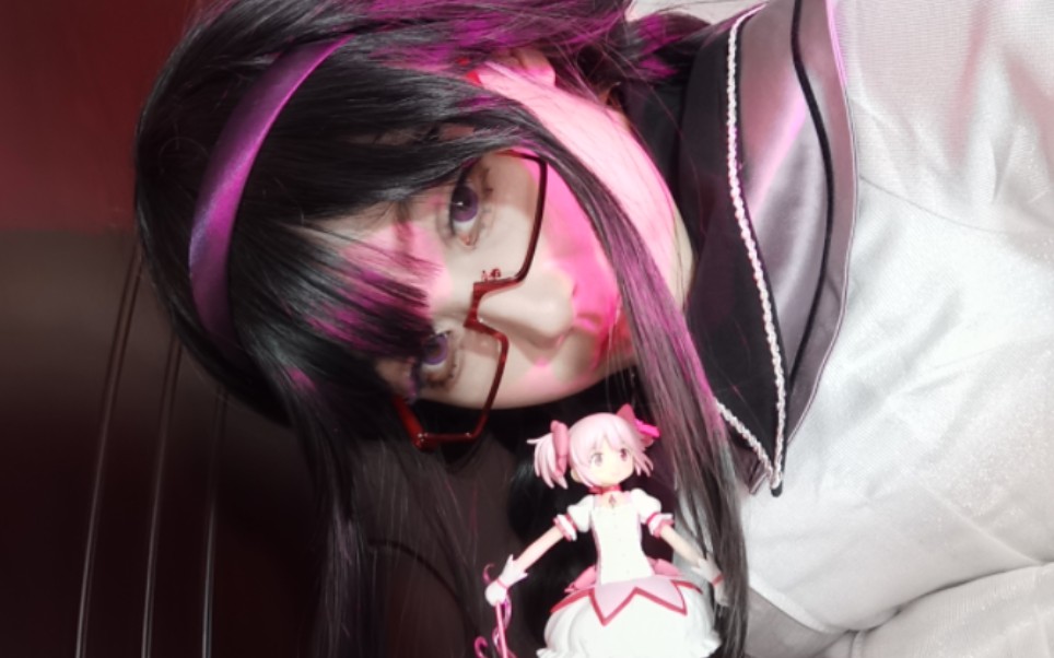 【魔法少女小圆|晓美焰cos】是试妆!