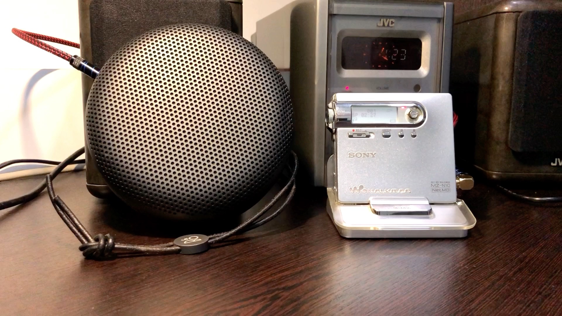 索尼mz-n10接b&o a1外放效果试听