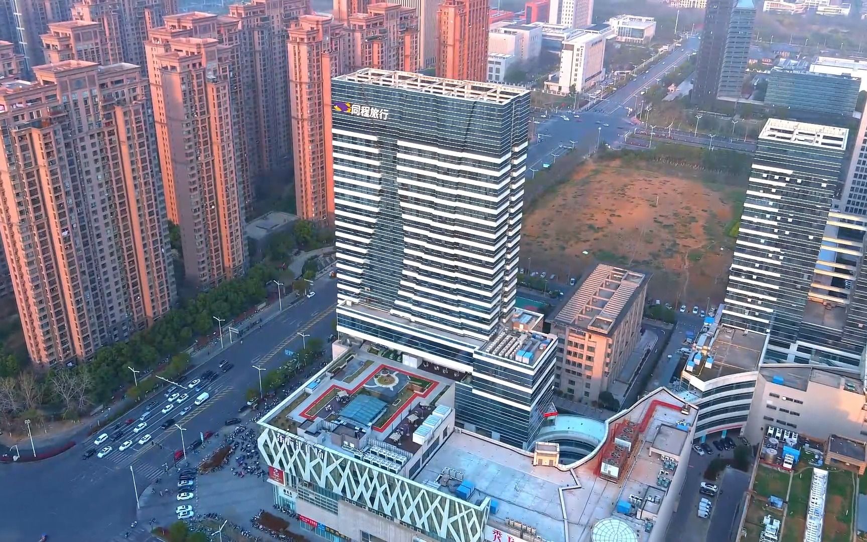 航拍合肥滨湖新区