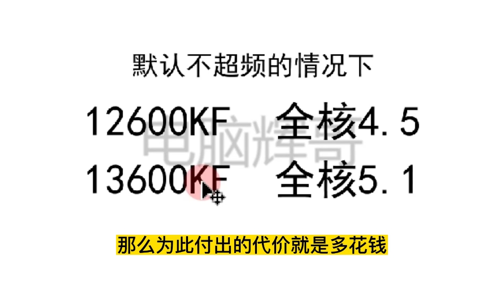 [图]12600 kf和13600 kf，所谓的差距，完全就是看你玩什么游戏，还有游戏的显示器分辨率，这非常重要。