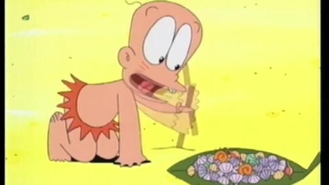 童年回忆绝版动画山林小猎人025赶海呀 不得了了