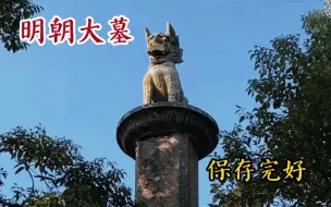 Descargar video: 宁波大山里藏着一座500年前的古墓，比王爷墓还大！保存完好。