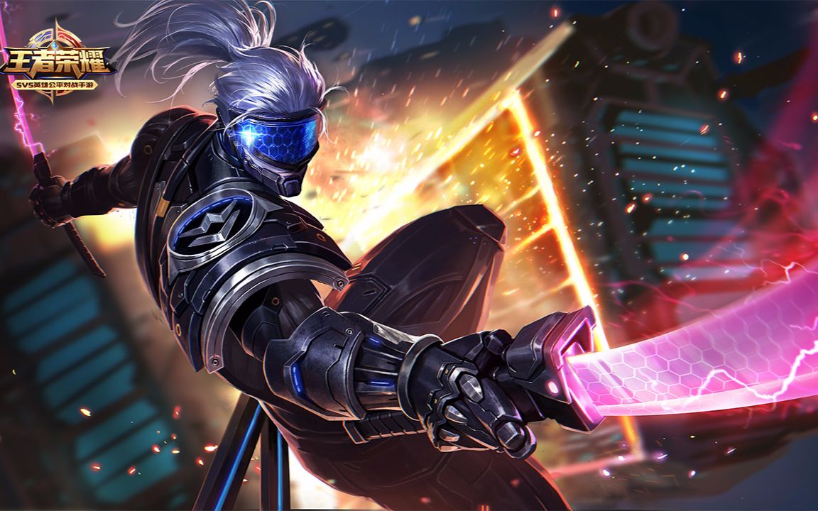 风格解说 萌新的王者荣耀ep313 宫本双刀剑圣团战收割三杀_哔哩哔哩