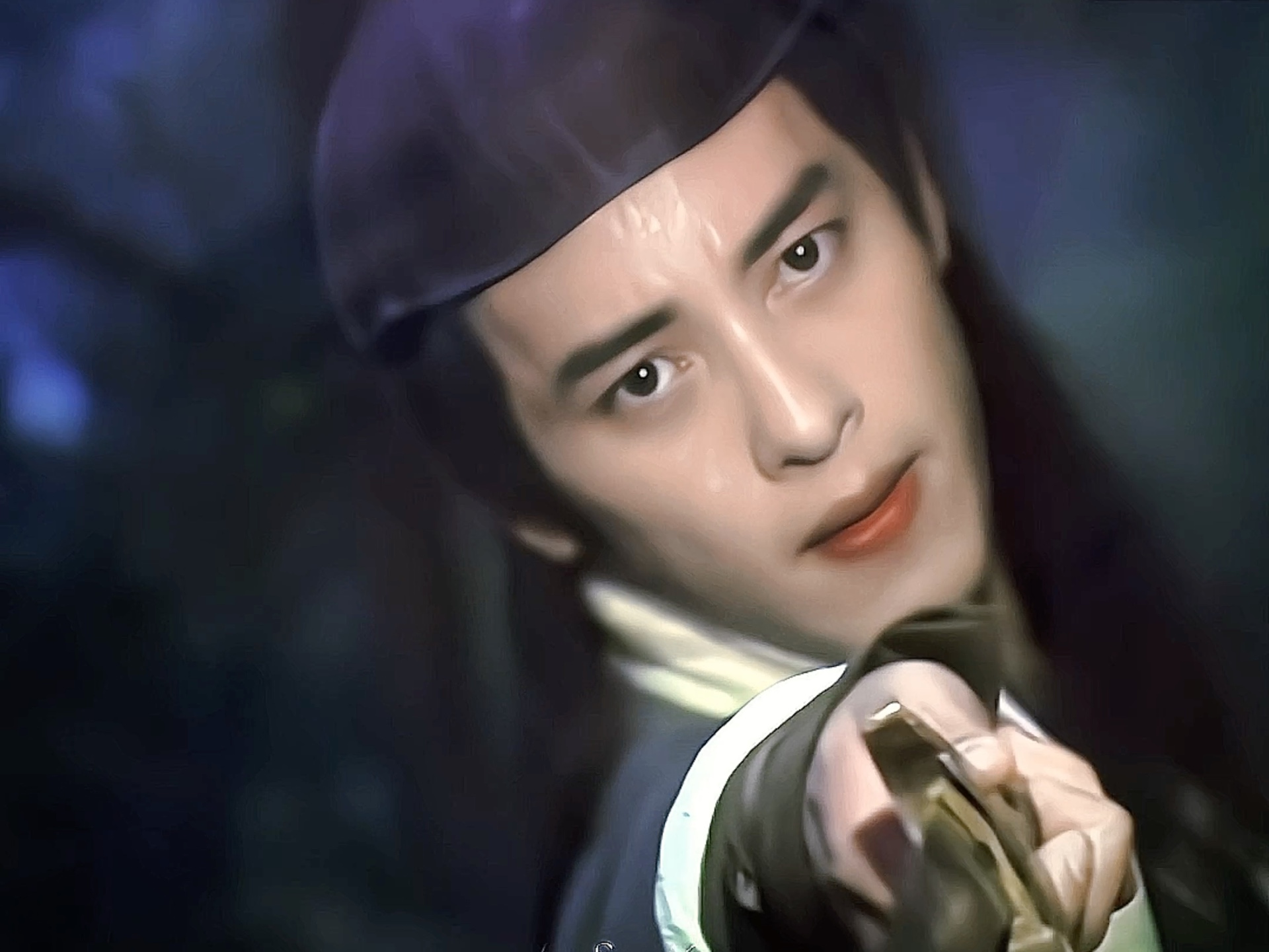 这完全就是书里走出来的令狐冲