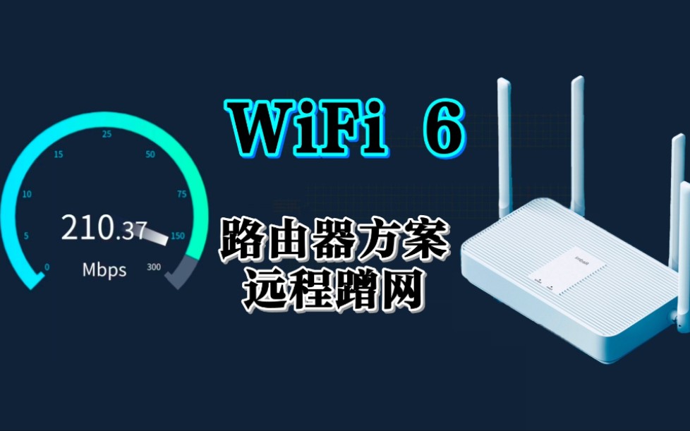 【WiFi大炮】WiFi6路由器蹭网方案哔哩哔哩bilibili