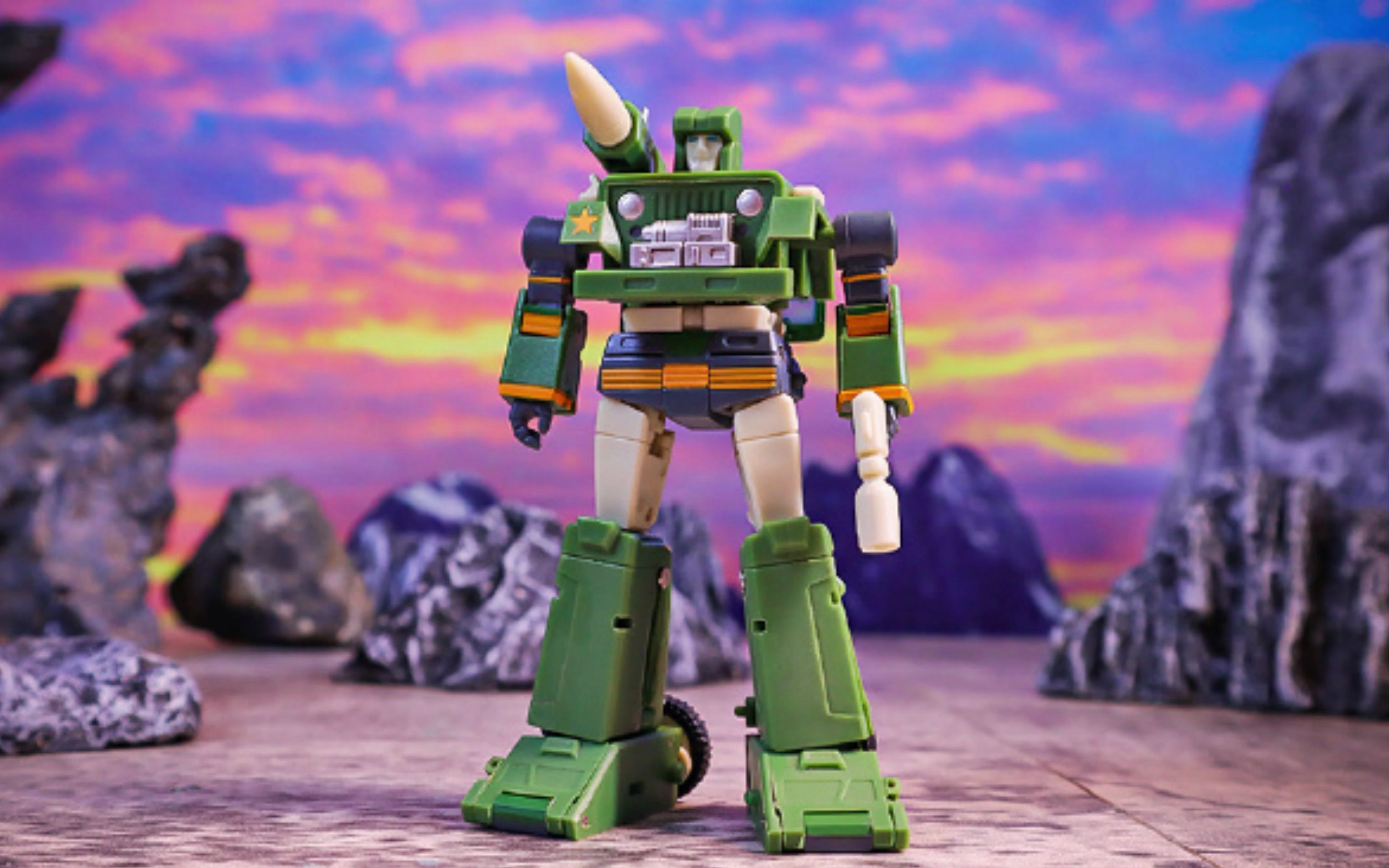 ms-toys 魔方 小比例变形金刚 探长