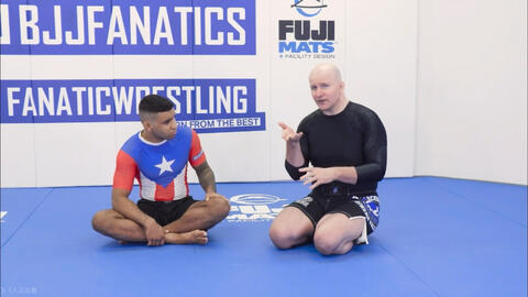 John Danaher 聊为什么他认为打好半防很重要及示范为什么半防是 