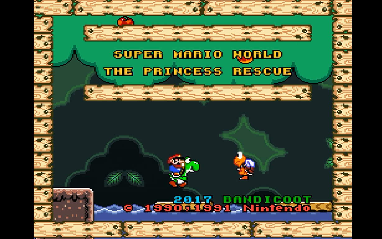 [图]【超级马里奥世界改版工作室系列——BandiCoot】《SMW The princess rescue》（超级马里奥世界之公主大营救）游戏通关全流程