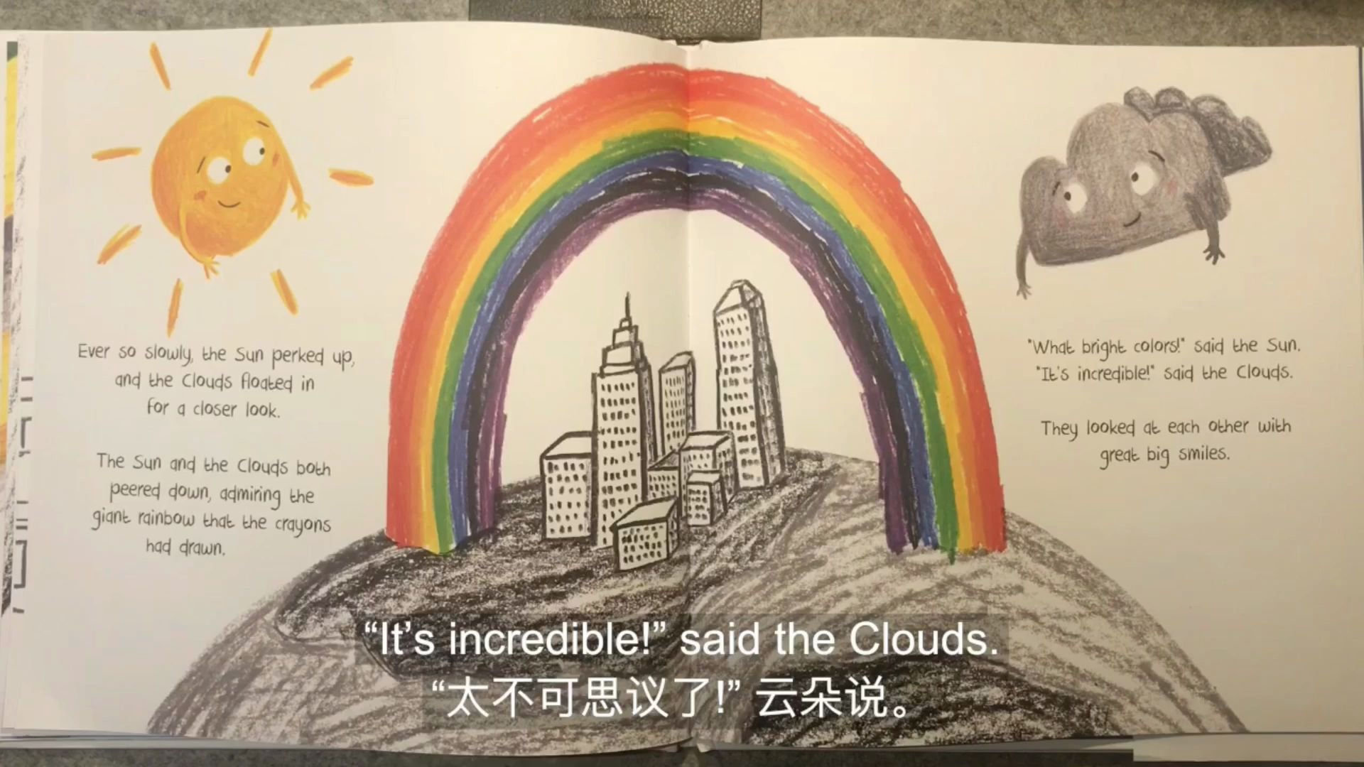 [图]彩虹Rainbow - 绘本分享 + 自然科普 How the crayons saved the rainbow 2