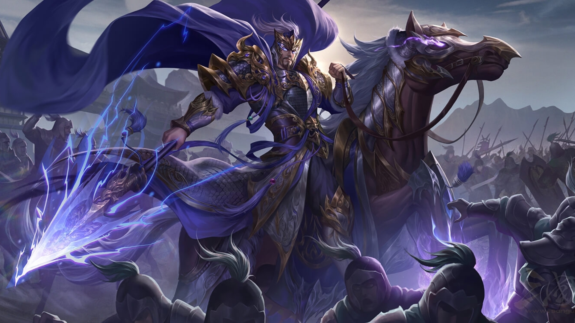 谋张辽最好看的史诗动皮其实还得是这张