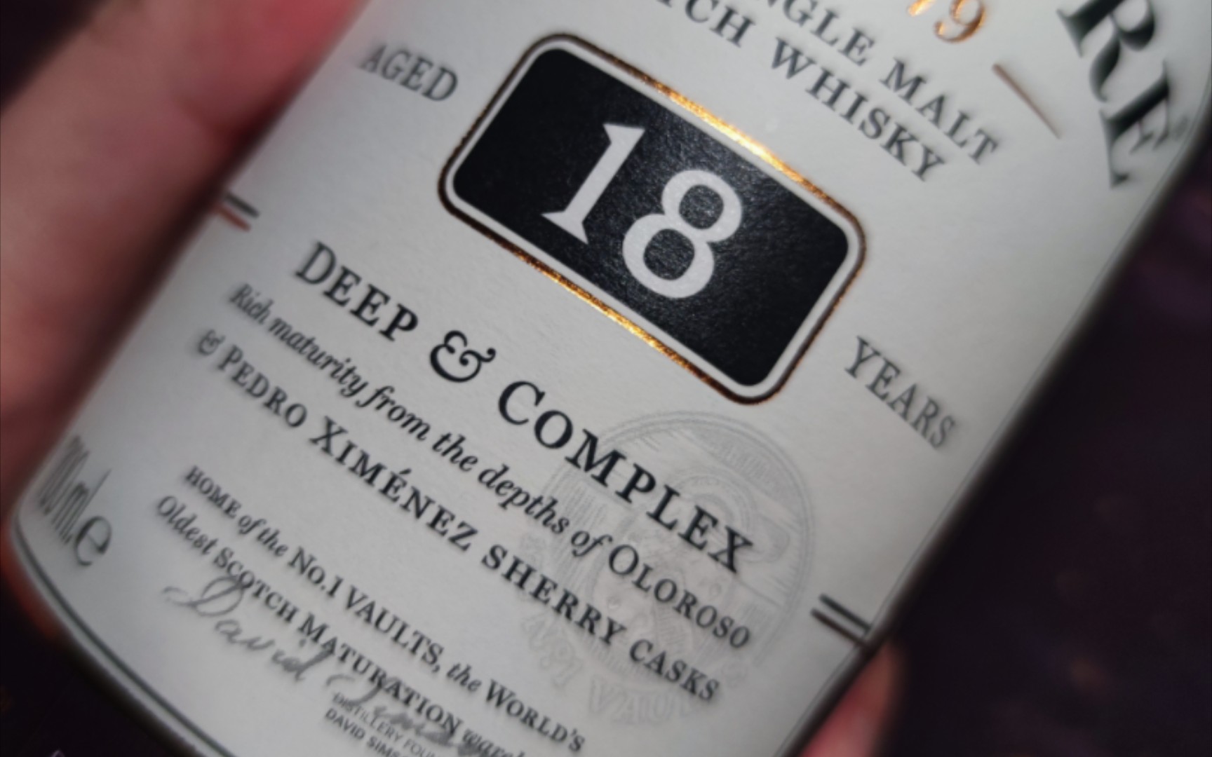 Bowmore 18yo Deep&Complex 波摩18年免税通路品饮分享哔哩哔哩bilibili