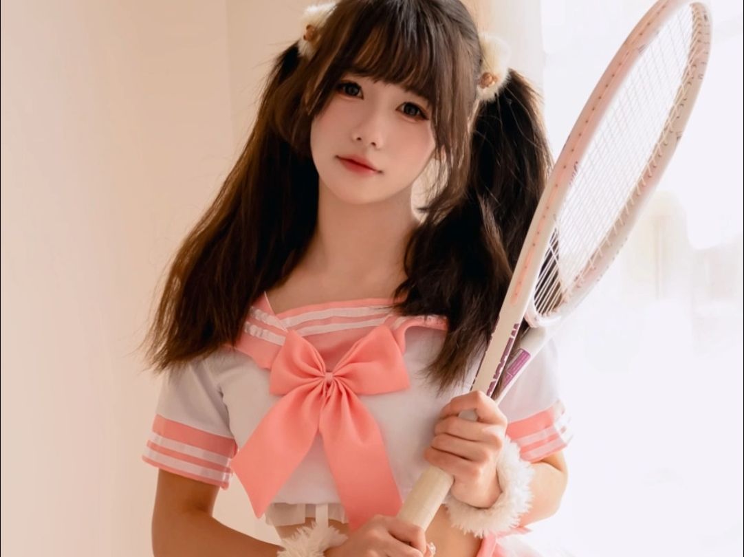 黏黏团子兔&咬一口兔娘 jk粉嫩 求三连 求关注