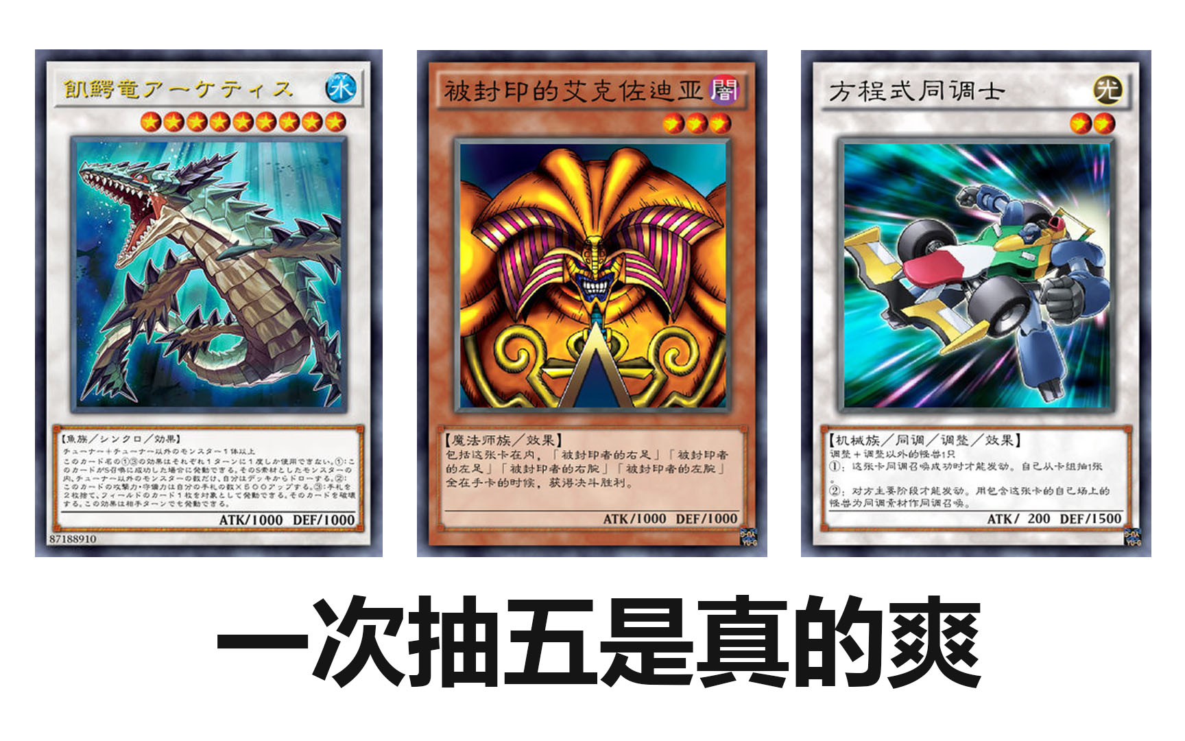 游戏王特殊胜利同调老艾滤抽版