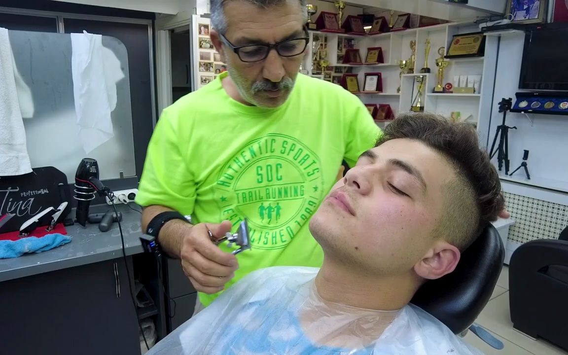 土耳其白发大叔_刮胡子 按摩39【20231012】