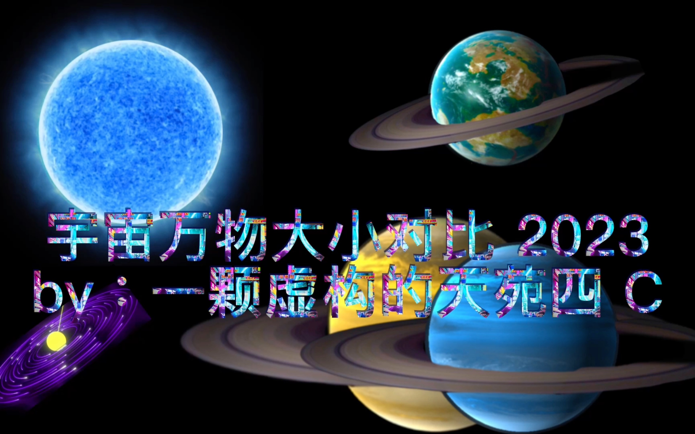 宇宙万物大小对比 2023(完整版)哔哩哔哩bilibili