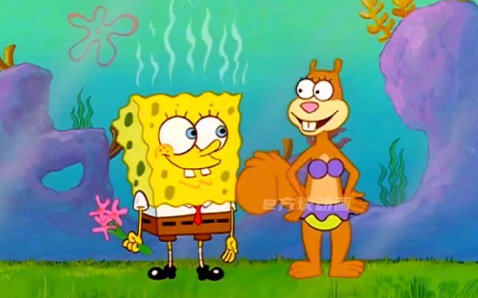 重温海绵宝宝初见珊迪!