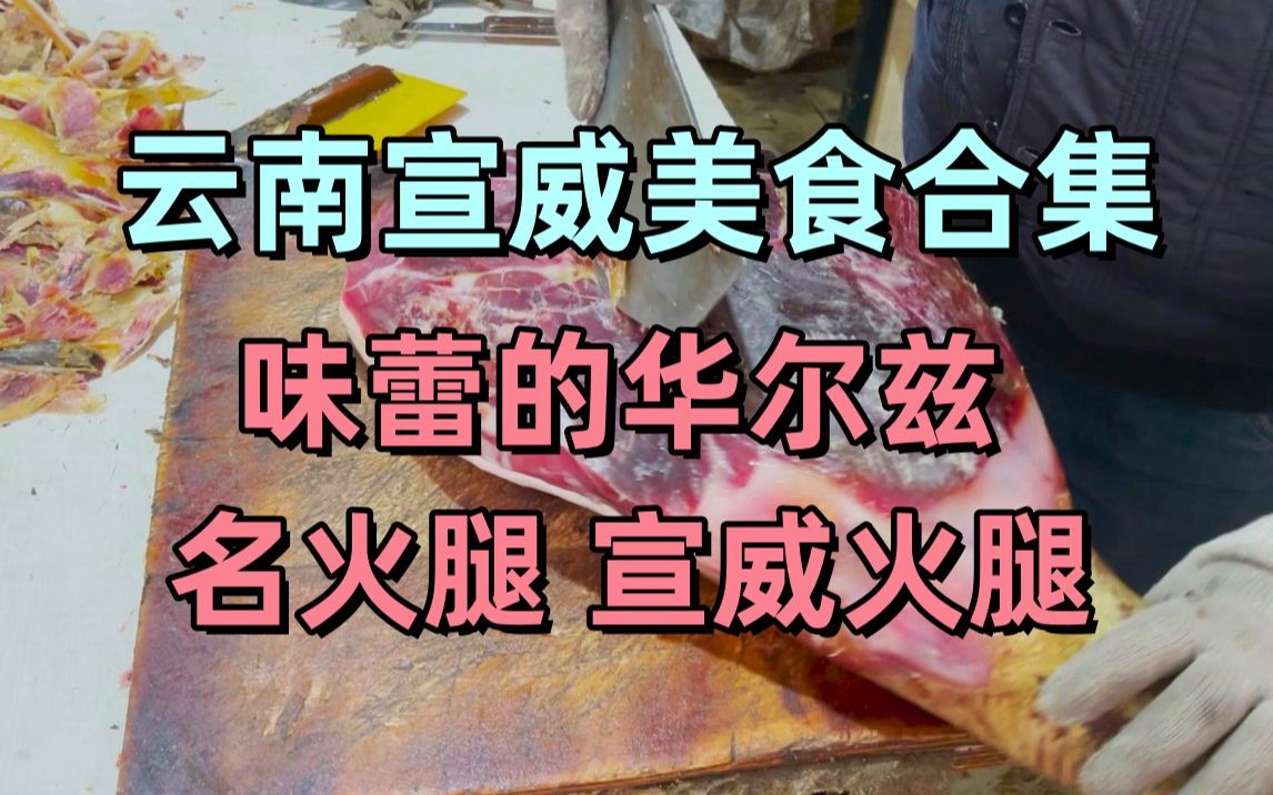 【一城一味】中国名火腿宣威火腿的独特魅力,传统美食的瑰宝哔哩哔哩bilibili