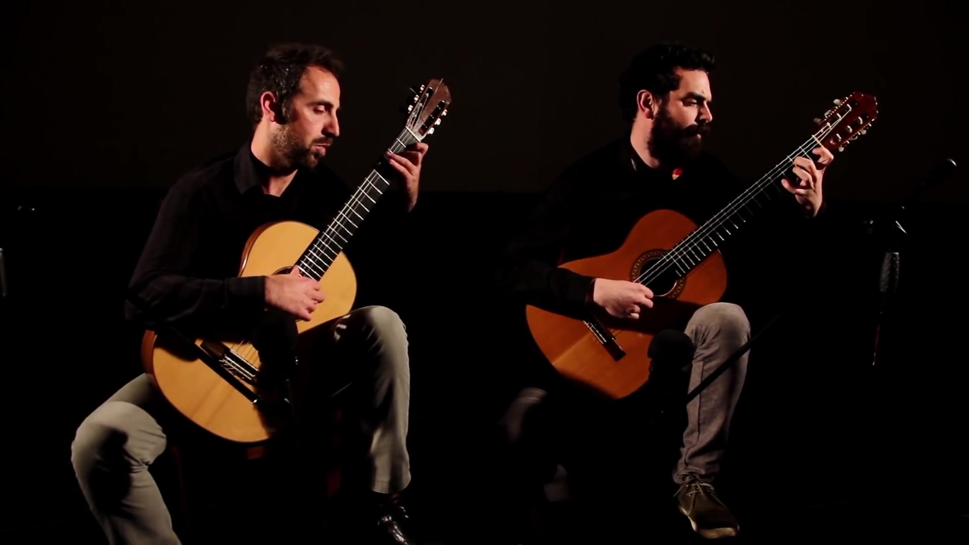 【吉他二重奏】巴赫a小调二部创意曲 bwv 784