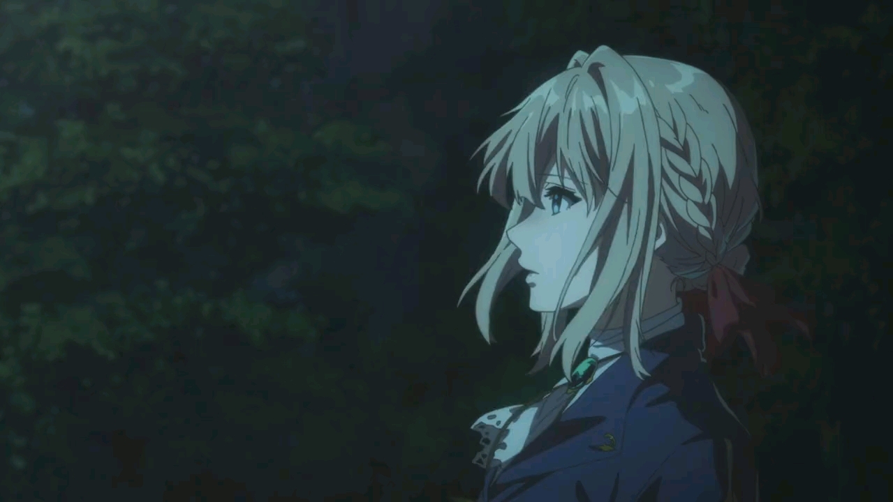 薇尔莉特月下侧脸一分钟纯享版