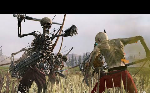 [图]10000Skeleton archers VS 10000Zombies（一万骷髅兵对阵一万丧尸）@Sneakypan