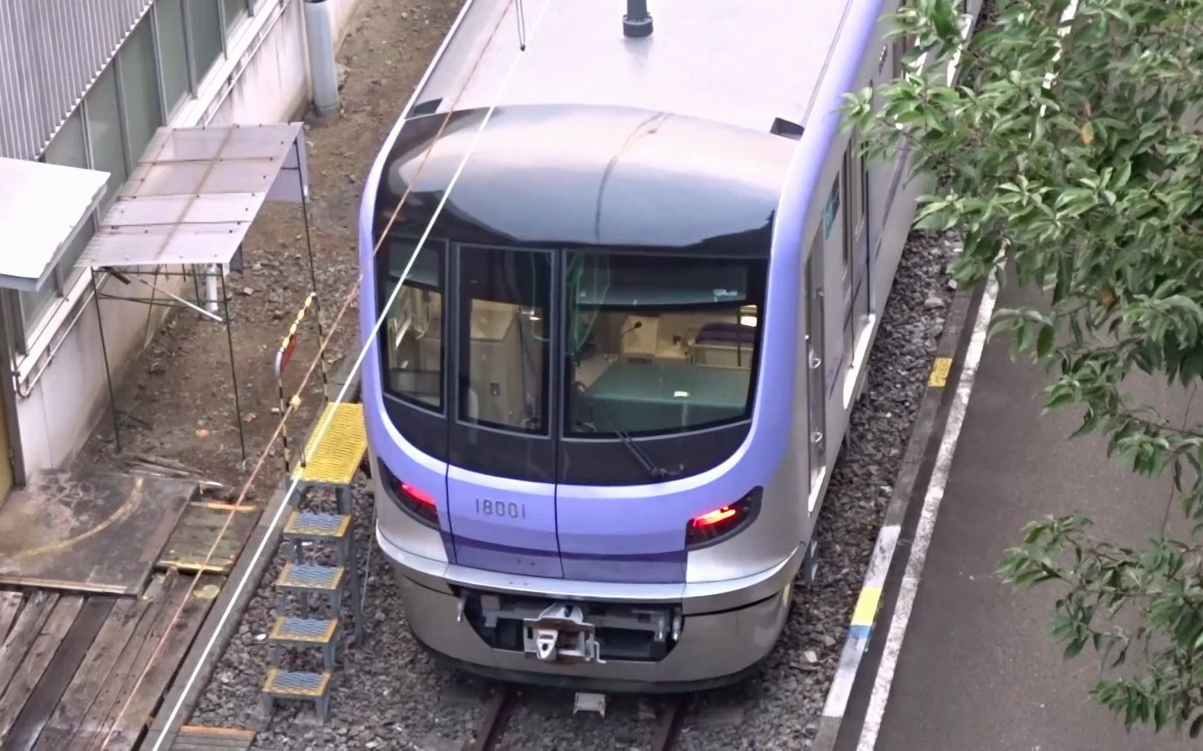 东京地下铁半藏门线新车18000系初亮相鹭沼车両基地