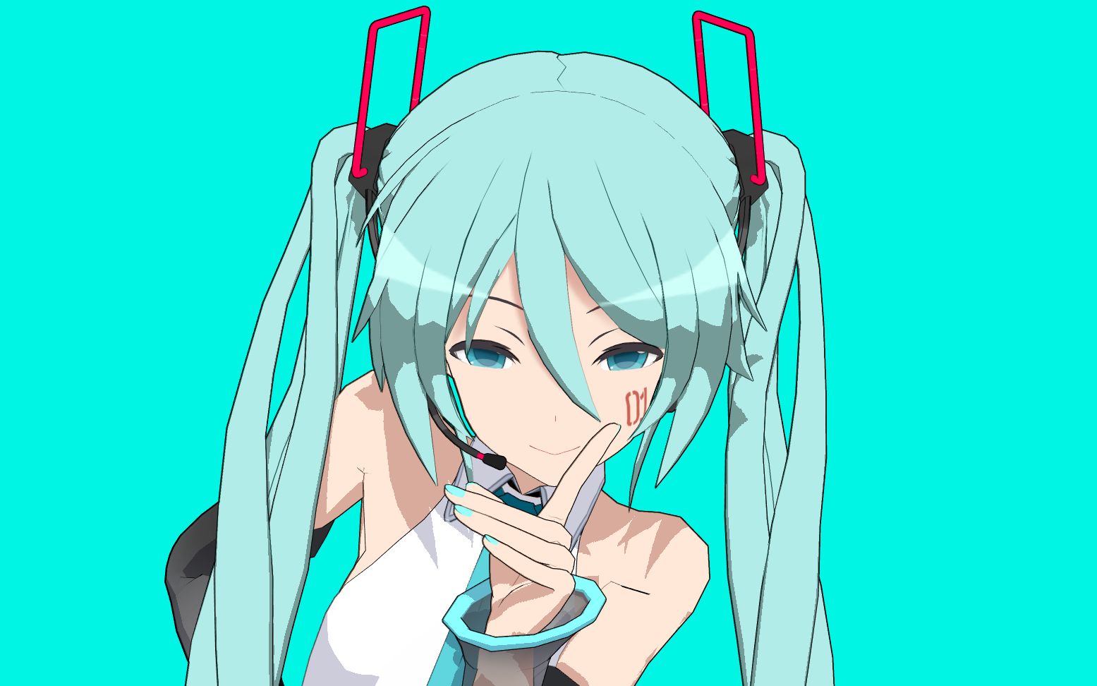 【MMD】anime miku [A]ddiction哔哩哔哩bilibili