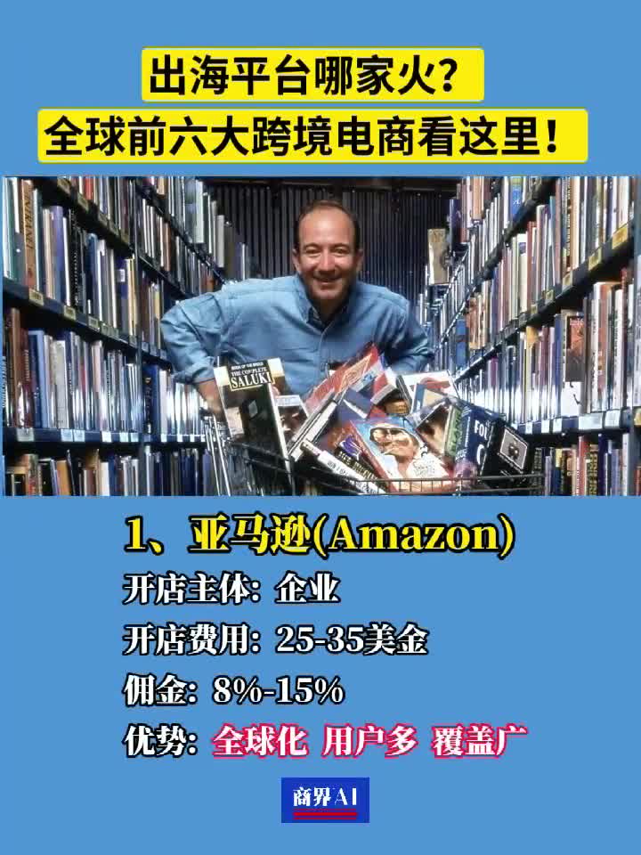 出海平台哪家火?全球前6大跨境电商看这里哔哩哔哩bilibili