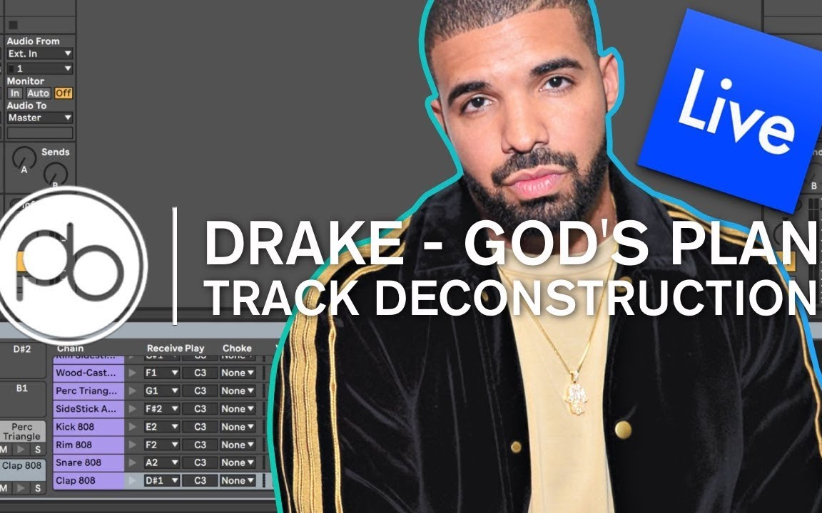 drake的gods plan是如何制作的?