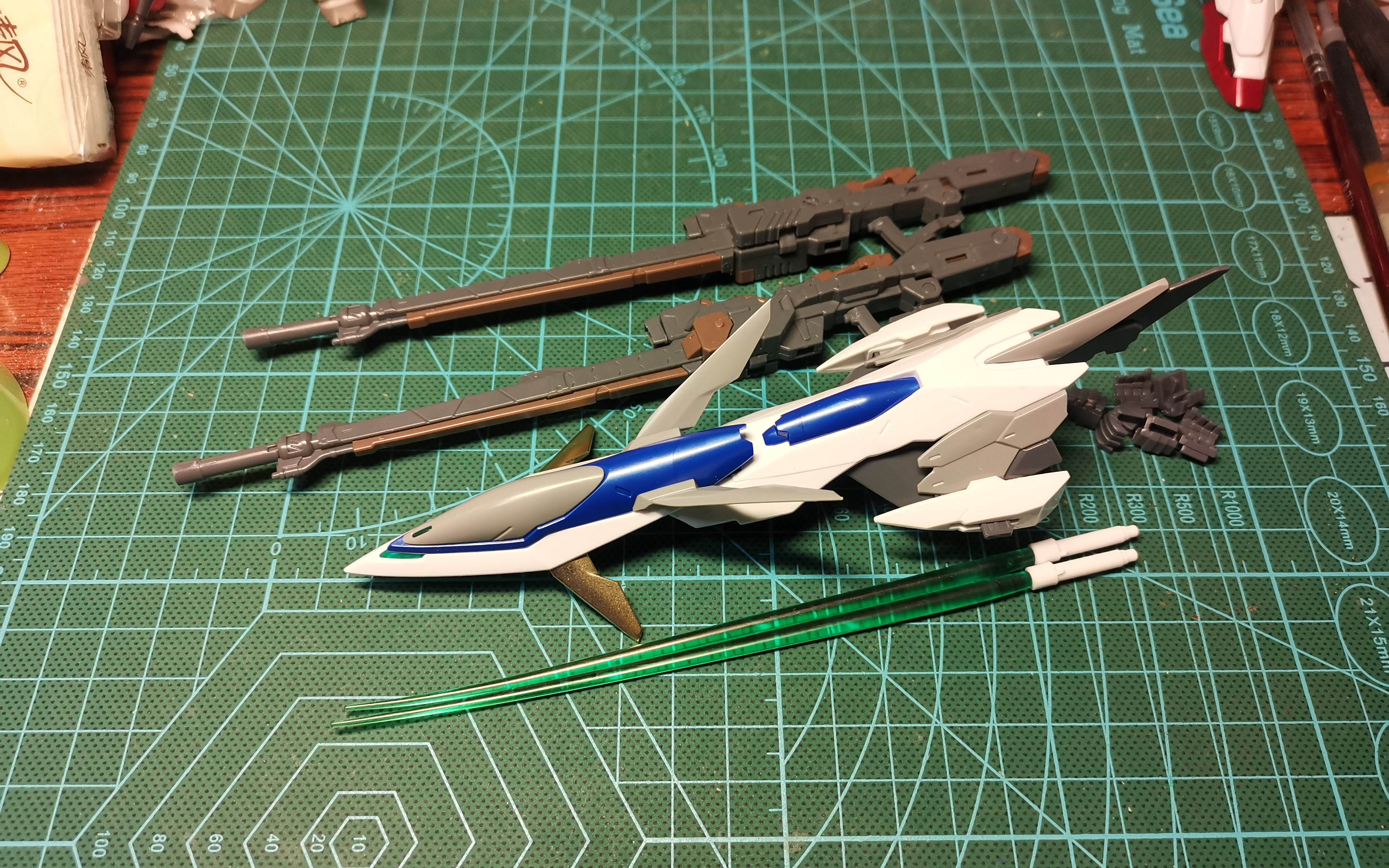 大班mghirm版掉毛飞翼高达武器组合8820