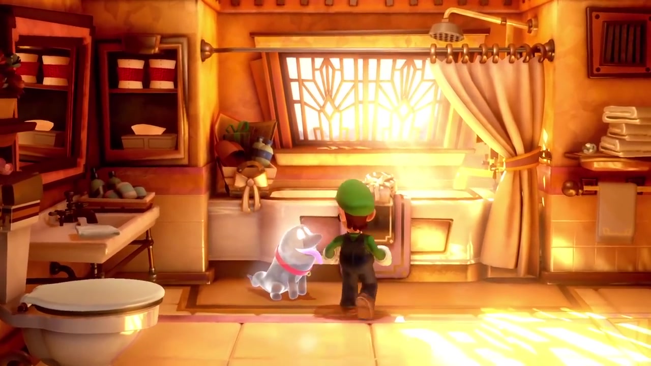 switch最新游戏路易基鬼屋3 luigis mansion 3 评测,看来还是符合