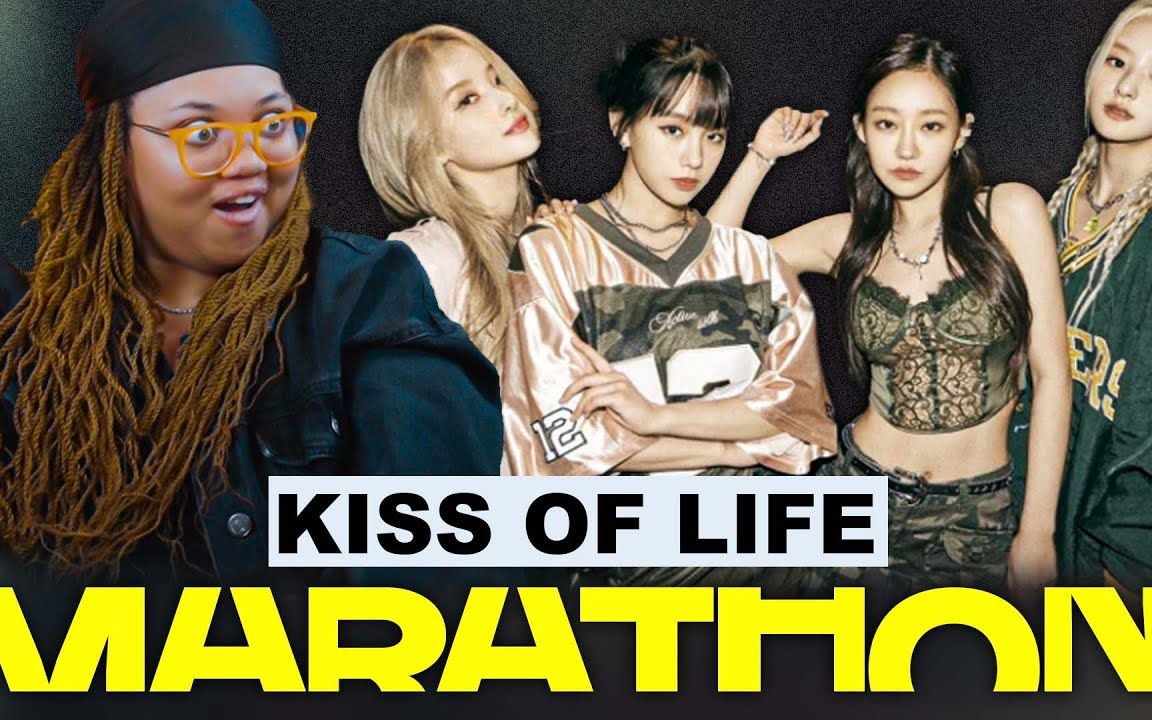 [图]【REACTION】KISS OF LIFE 出道专全专Reaction- ALL Solos, Bye My Neverland, Shhh MV