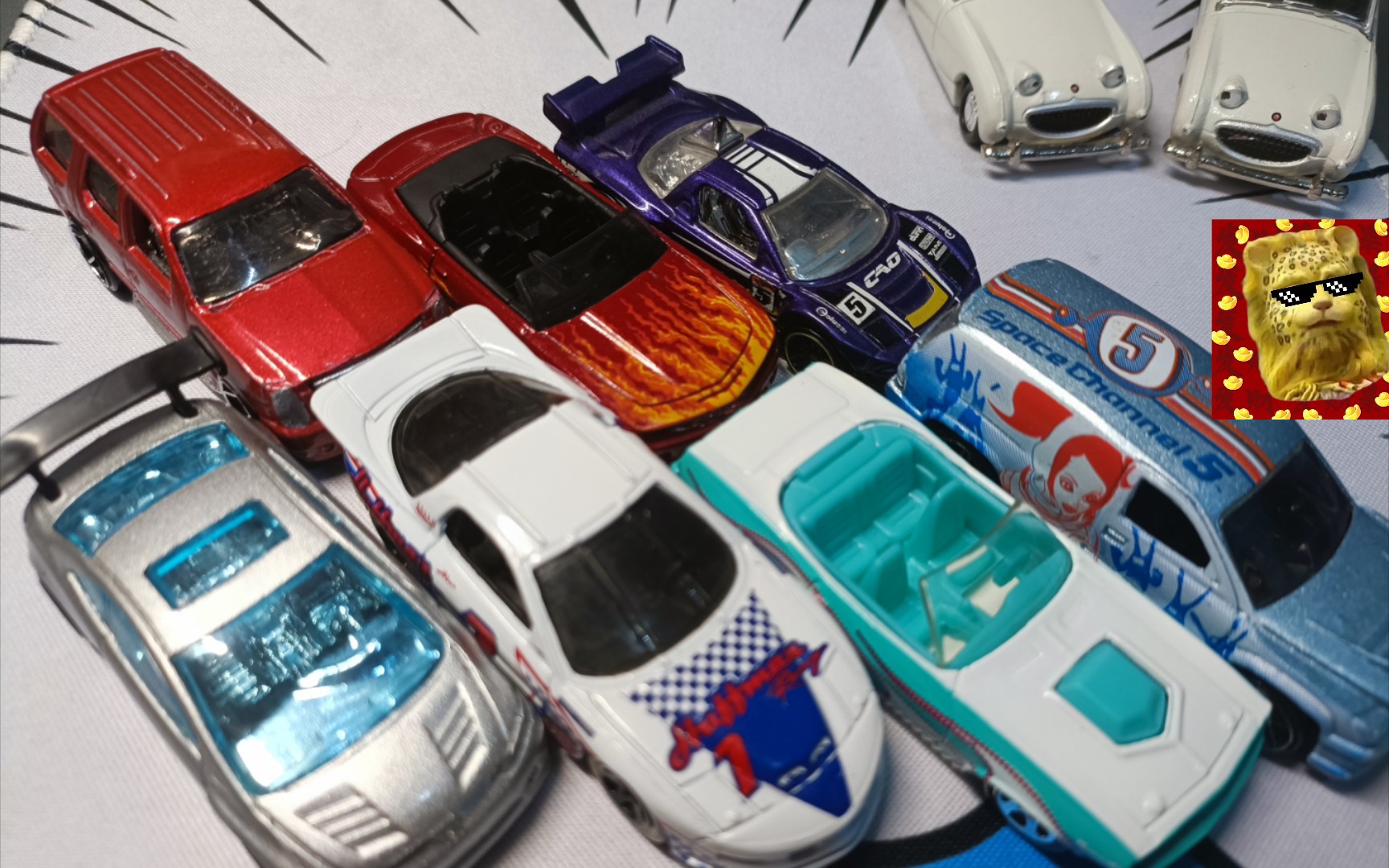 风火轮那些又帅又好看的老车